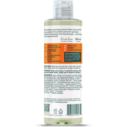 Șampon Faith In Nature, grapefruit și portocală, vegan, 400ml