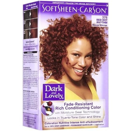 Culoare Permanentă pentru Păr Dark & Lovely 376 Red Hot Rhythm, 212g