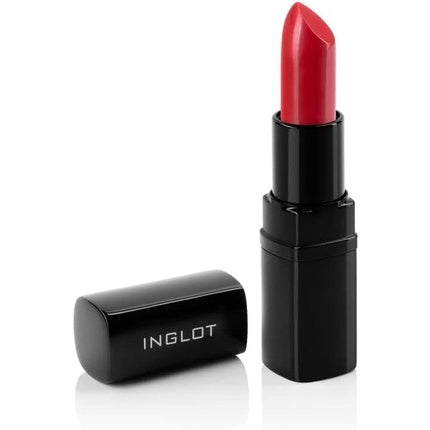 Ruj Inglot, model Lipsatin, culoare roșu intens