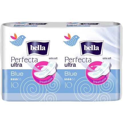 Bella Perfecta Ultra Blue Sanitary Pads, 20 buc