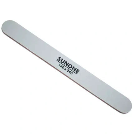 File pentru unghii Sunone Straight 180/240 albă