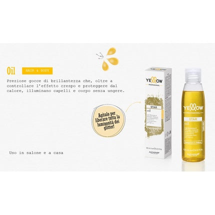 Ulei pentru păr și corp, Echosline Star Oil Yellow, 125ml