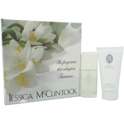 Set Cadou Parfum Jessica McClintock pentru Femei, 2 Piese, EDP Spray + Loțiune pentru Corp