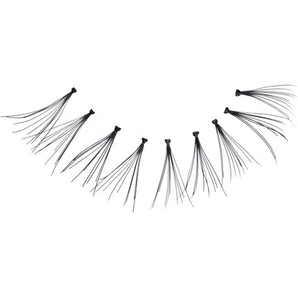 Gene False Eylure Individuals Transparent Negru