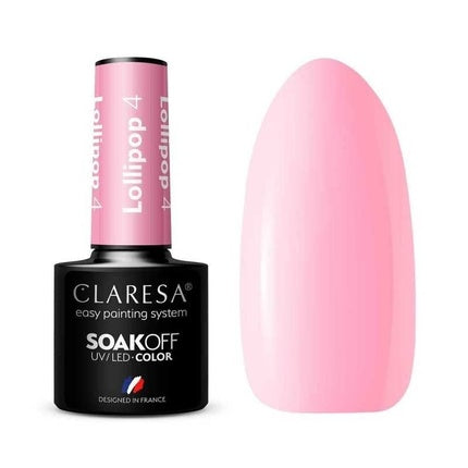 Lac de unghii UV, Claresa Lollipop, 5ml