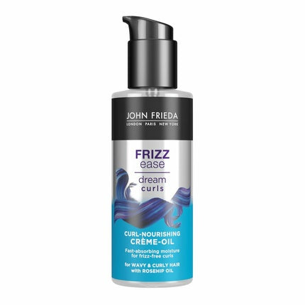 Crema de stilaj John Frieda Frizz Ease Dream Curls, Curl-Nourishing Creme-Oil, 100ml