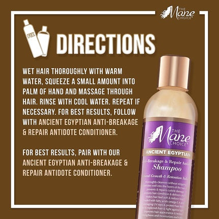 Șampon The Mane Choice, Anti-Breakage & Repair, mov, 236ml