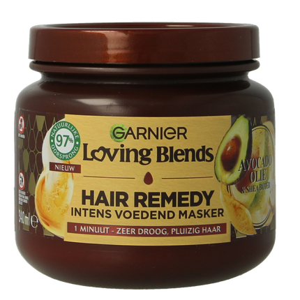 Mască Garnier Loving Blends Avocado & Shea Butter, 340 ml