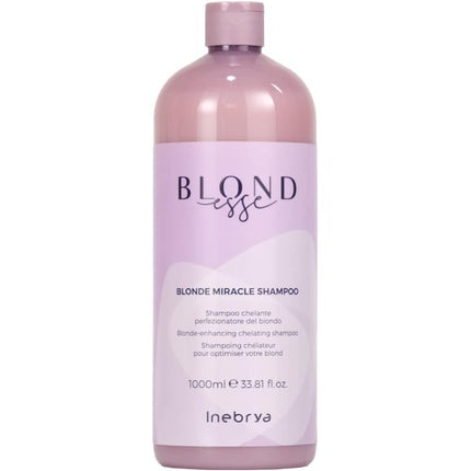Șampon Inebrya Blondesse Blonde Miracle, 1000 ml, floare de cireș