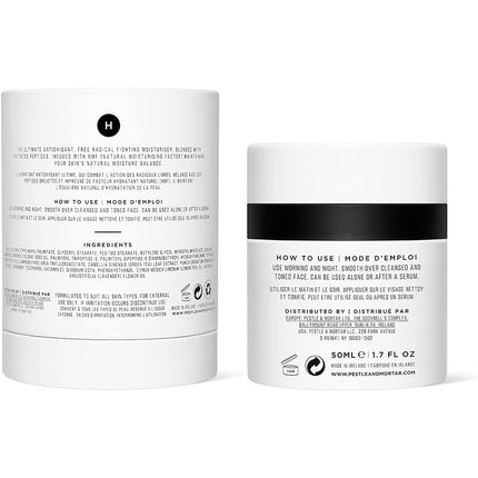 Cremă hidratantă față, Pestle & Mortar, 50ml, anti-îmbătrânire