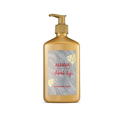 Loțiune Corporală Minerală Ahava Vacation, Auriu, 710g