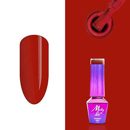 Lac de unghii, Molly Lac, Moroccan Dream 5ml, roșu