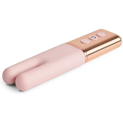 Masaj clitoridian electric, Le Wand, Duo, reîncărcabil, rose gold
