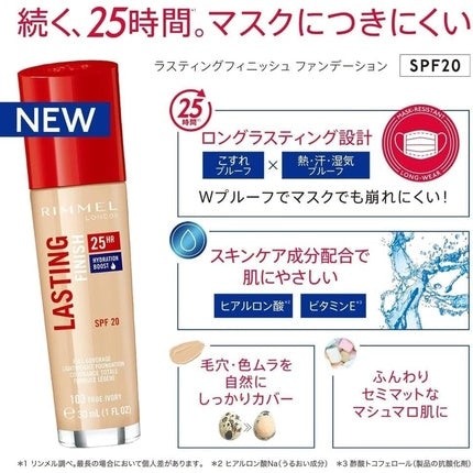 Fundație Rimmel London Lasting Finish, Ton 170, 30ml