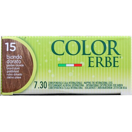 Vopsea păr, Natur Erbe, 15 Biondo Dorato