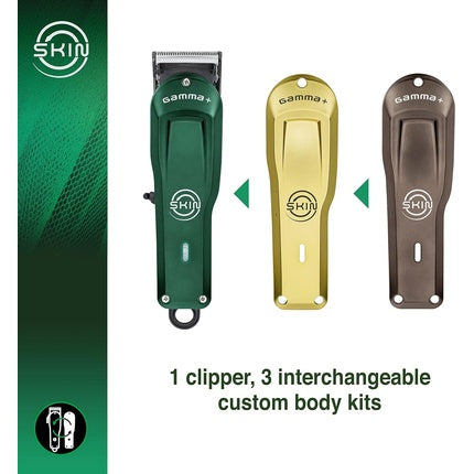 Gammapiu Skin Bulk Clipper, Verde, Negru, 45mm Zero-Gap