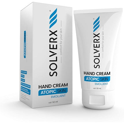 Cremă de mâini, Solverx, atopică, emolientă, 50ml