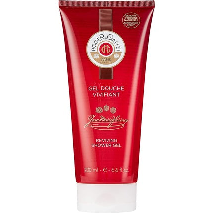 Gel de duș Roger & Gallet Jean Marie Farina Fresh Reviving, 200ml