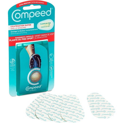 Plasturi pentru bătături, Compeed, 5 buc, 4.0cm x 6.6cm