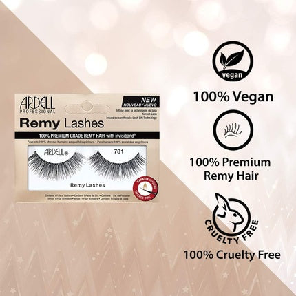 Gene false Ardell Remy 781, negru, naturale