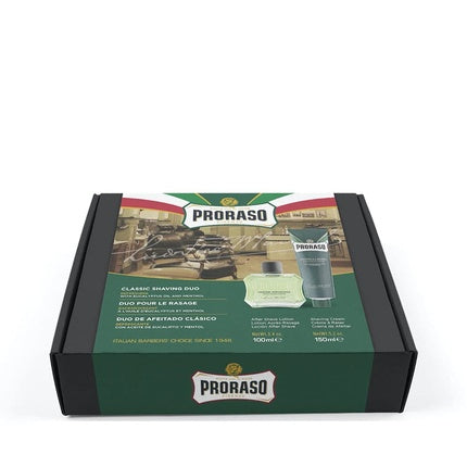 Set bărbierit Proraso Duo, verde