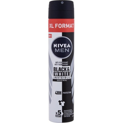 Deodorant Nivea, Black & White, 200ml