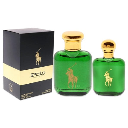Set cadou parfum bărbați, Ralph Lauren Polo Green, 118ml + 15ml