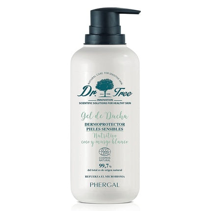 Gel de duș Dr. Tree, 500ml, cocos și mosc alb