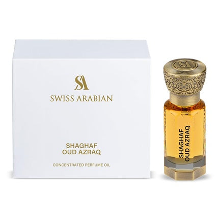 Ulei Parfum Concentrat Swiss Arabian Shaghaf Oud Azraq 12ml Unisex