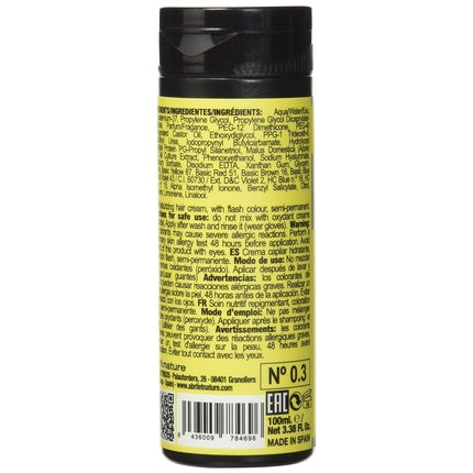 Gel Colorare Par, Abril Et Nature, Flash N÷0.3, Galben, 100ml