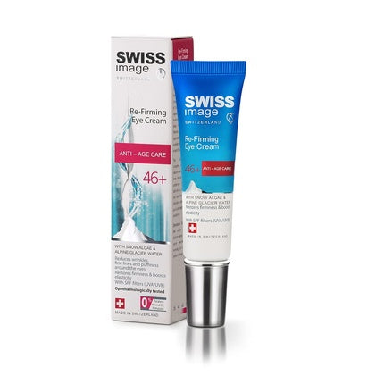 Cremă Anti-Age pentru Ochi, Swiss Image, Re-Firming Eye Cream 46+, 15 ml