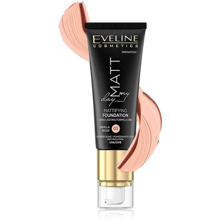 Fond de ten, Eveline, Matt My Day, 03 Vanilla Beige