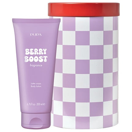 Lichid hidratant pentru corp, Pupa Berry Boost Happy Box, 200 ml