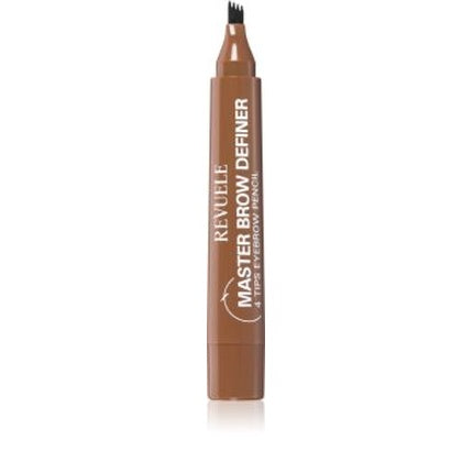 Creion sprâncene Revuele Master Brow Definer, 2 ml, maro