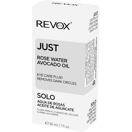Demachiant ochi, Revox B77, cu apa de trandafiri si ulei de avocado, 30ml