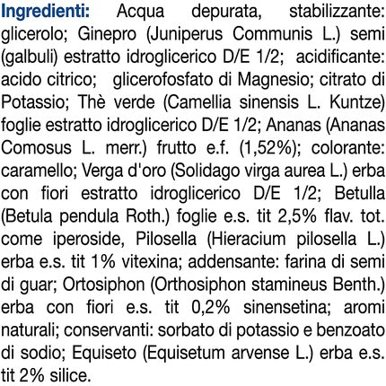 Supliment alimentar Esi Diurerbe Forte, ananas, 24 fiole