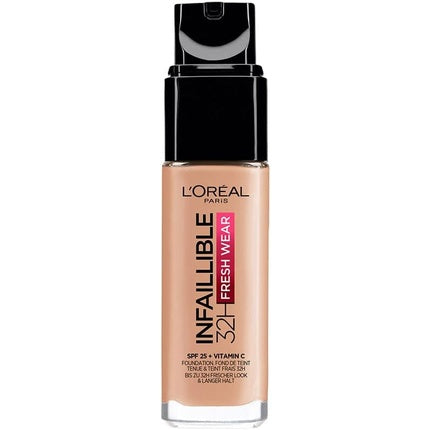 Fundație lichidă L'Oreal Paris Infallible Fresh Wear, SPF25, 30ml