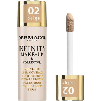 Corector Dermacol Infinity SPF 15, 02 Beige