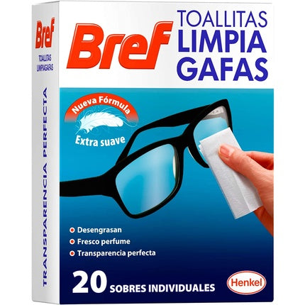 Șervețele curățare lentile, Henkel, Bref, 38g