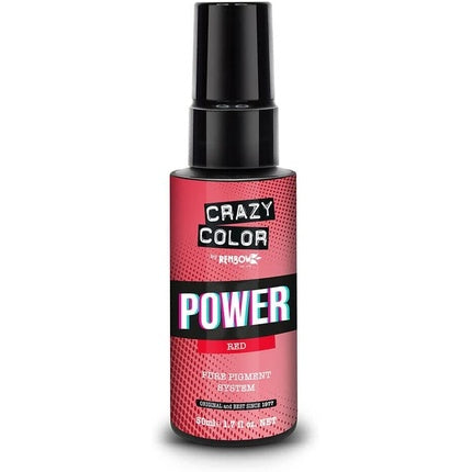 Vopsea de păr Crazy Color Hype Red, 60ml, Roșu