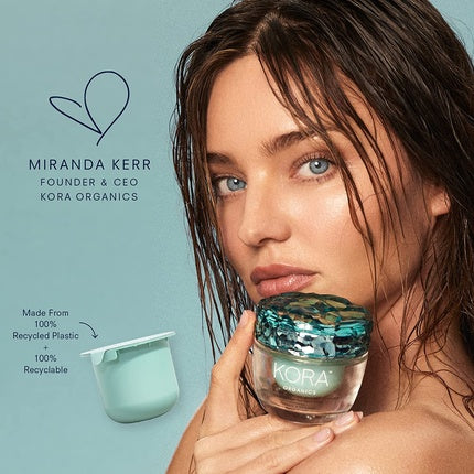 Kora Organics Active Algae Lightweight Moisturizer, Hidratare facială, Capsulă reîncărcabilă, 50 mL
