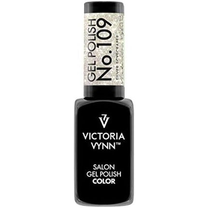 Gel Polish Victoria Vynn No. 109 Silver Skyscraper, Finisaj argintiu sclipitor, 3ml