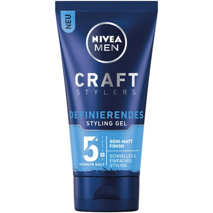Gel de păr Nivea Men Craft Stylers, semi-mat, 150ml
