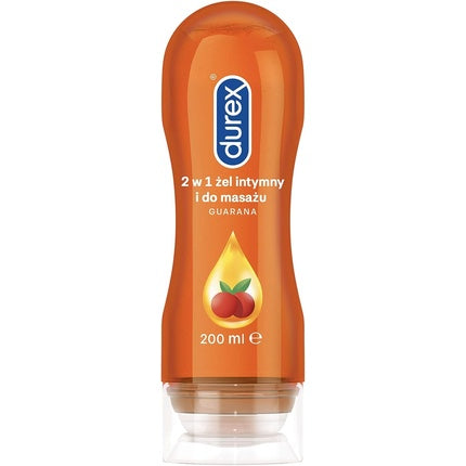 Gel masaj 2 in 1, Durex, Play, cu guarana, 200 ml