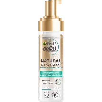 Spumă autobronzantă, Garnier Delial, 200ml
