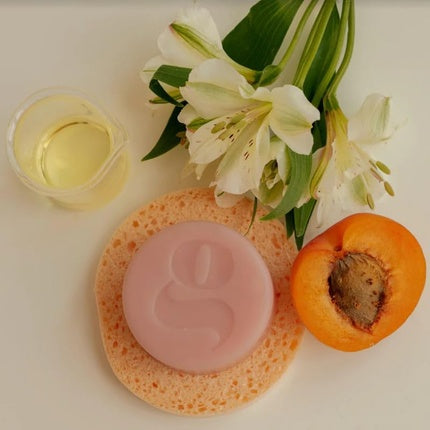 Balsam solid Soap For Globe pentru păr fin, roz