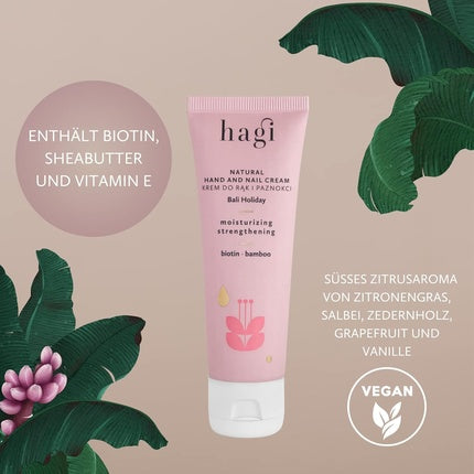 Cremă mâini Hagi Holiday, extract castravete, 50ml
