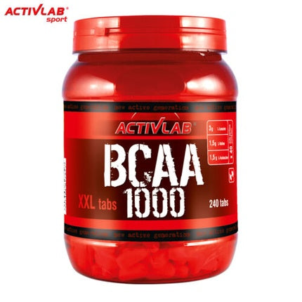Supliment, Activlab BCAA 1000, comprimate 240, roșu