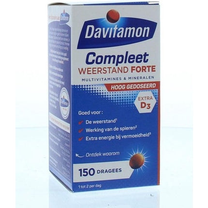 Multivitamine, Davitamon, Complete Rezistență, 150 bucăți