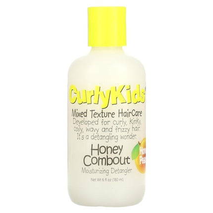 Conditioner de lăsat, CurlyKids Honey Combout Detangler Hidratant, Culoare Galben